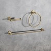Elegant Lighting Alma 3-Piece Bathroom Hardware Set in Brushed Gold - 3 of 4