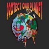 Men's Captain Planet and the Planeteers Protect Our Earth T-Shirt - 2 of 4