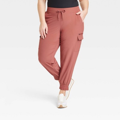 Women's Active Light Mid-Rise Cargo Joggers - All In Motion™