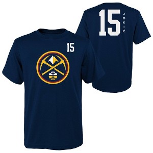 NBA Denver Nuggets Boys' Nikola Jokić Cotton T-Shirt - XL - 1 of 3