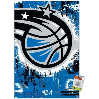 Trends International NBA Orlando Magic - Maximalist Logo 23 Unframed Wall Poster Prints