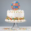 Peeps In Squares In Four Colors Acrylic Cake Topper - 4 of 4