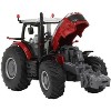 Massey Ferguson 8740 S Dyna VT Tractor Red with Silver Top 1/64 Diecast Model by SpecCast - 2 of 3