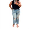 Women's Kylee Stretchy Textured Bodysuit - Heyson - 2 of 3