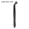 Unique Bargains Helmet Decor Gradient Braids Ponytail Black Gray 21.65" - 4 of 4