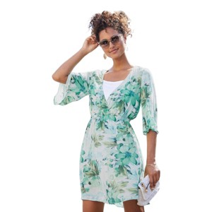 Women's Floral Layered Look Dress - LASCANA - 1 of 4