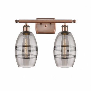 Vaz - 2 Light Bath Vanity In Industrial Style-9.13 Inches Tall and 15.88 Inches Wide - 1 of 1