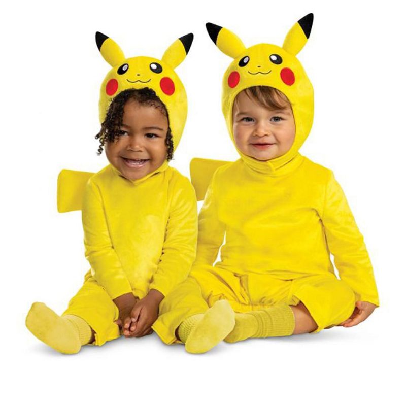 Pokemon Pikachu Toddler Posh Romper Costume, 1 of 8