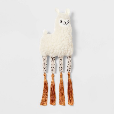 Alpaca Plush Cat Toy - Cream - Boots &#38; Barkley&#8482;