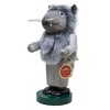 Steinbach Wooden Chubby Nutcracker Collection, German Christmas Decoration, Furry Wolf, 11.5" - 2 of 3