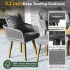 Whisen 6-Piece Deep Seat Patio Conversation Set, Outdoor Furniture with Acacia Wood Cool Bar Table with Ice Bucket - 4 of 4