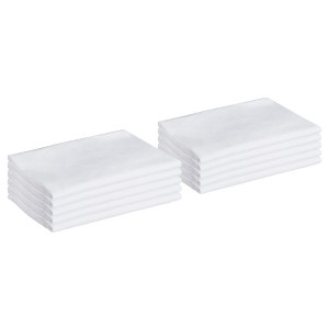 ECR4Kids Rest Mat Sheet, White, 10-Pack - 1 of 4