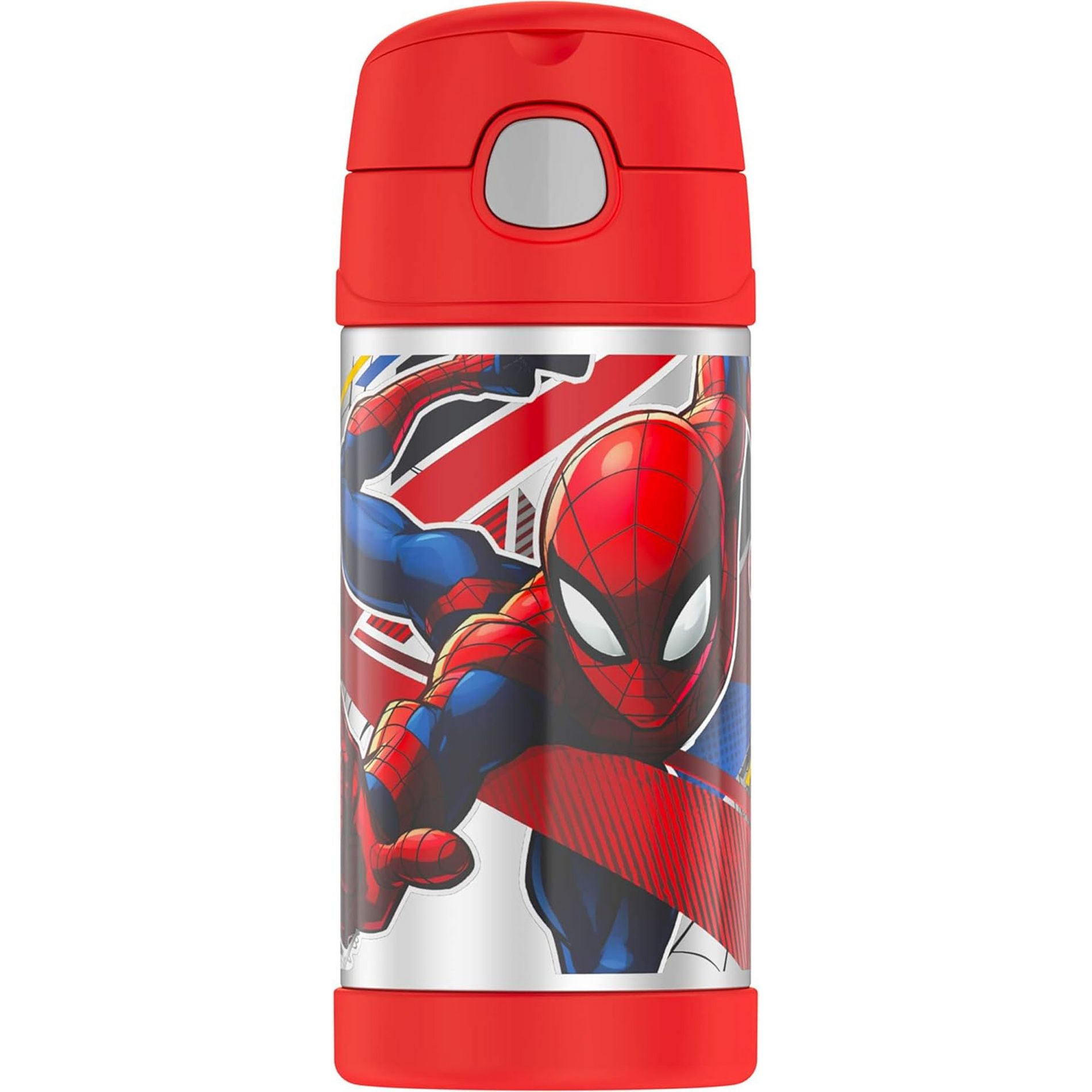 Thermos 12 oz. Kid's Funtainer Insulated Water Bottle - Spider-Man/Red