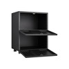 LOVMOR Metal Lateral File Cabinet with 2 Drawer&Lock,Office Vertical Files Cabinets for Office Home,A4,Assembly Required - 3 of 4