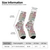 Amsterdam Colorful Houses Women Printed Crew Socks Funny Funky Socks Soft Polyester Novelty Gifts for Artists Men - 2 of 4