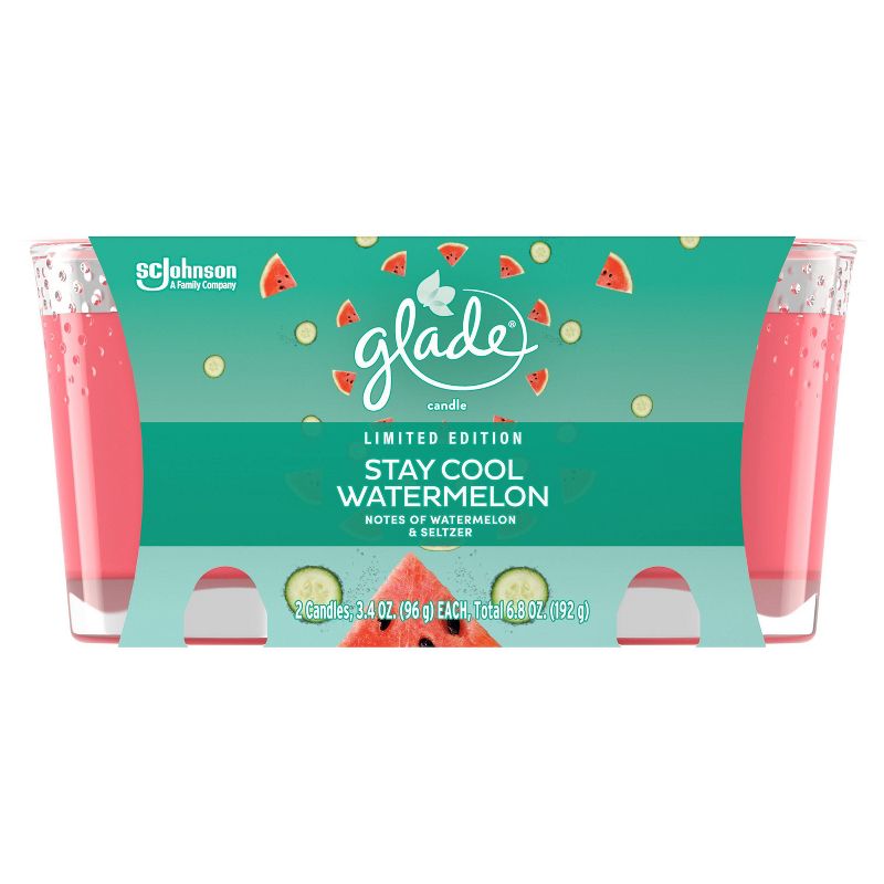 Glade Candles - Stay Cool Watermelon - 6.8oz/2ct, 4 of 12