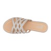 GC Shoes Sage Embellished Laser Cut Slide Flat Sandal - 4 of 4