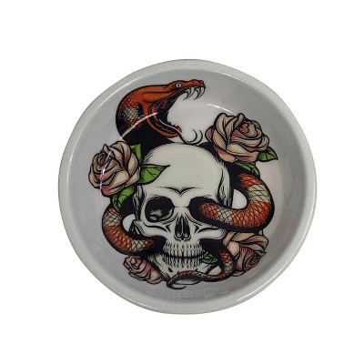 Multipet 48593243: Komodo Skull & Snake Bowl, 15Cm