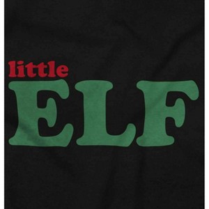 Cute Festive Christmas Little Elf Toddler Baby Graphic T Shirt Brisco Brands - 1 of 4
