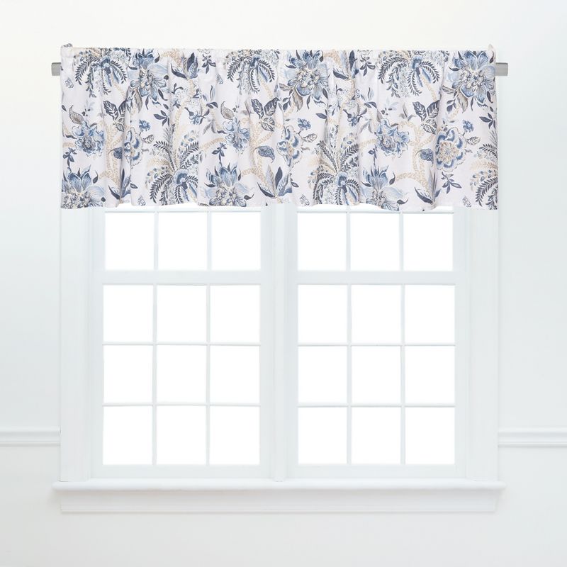 C&F Home Braganza Blue Bell Valance S/2, 1 of 4