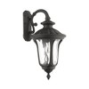 Livex Lighting Oxford 1 - Light Wall Light in  Textured Black - 3 of 4
