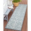 Liora Manne Carmel  Indoor/Outdoor Rug  Aqua.. - 3 of 4