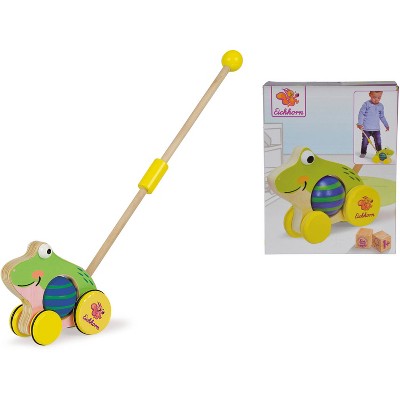 Simba Toys: Eichhorn Wooden Push Along Frog