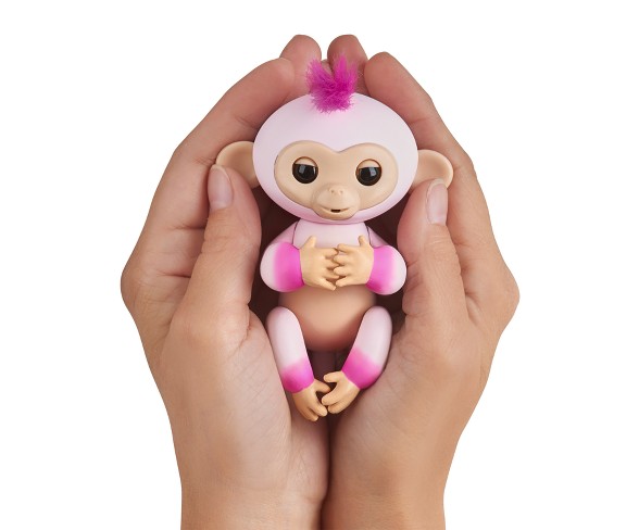 Fingerlings Interactive Monkey 2-Tone - Pink to Pink - Emma