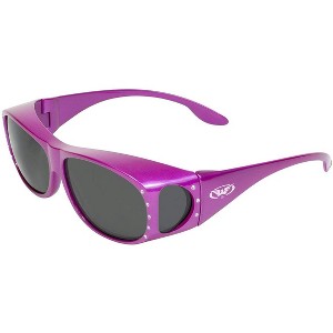 Global Vision Eyewear Fanfare 2 Safety Motorcycle Glasses with Smoke Lenses - 1 of 4