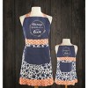 Cotton Apron Set 2 Pieces – Baking with Love Theme by Manual Woodworkers and Weavers - 2 of 3
