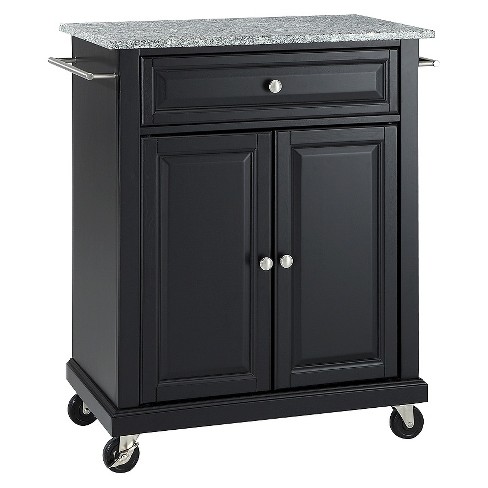 Granite Top Portable Kitchen Island