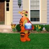Gemmy Airblown Inflatable Birthday Party Tigger with Cake, 3.5 ft Tall, Orange - 2 of 3
