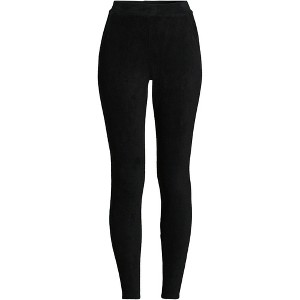 Lands' End Women's Sport Knit High Rise Corduroy Leggings - 1 of 3