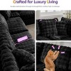 6-8 Seater Boneless Slow-Rebound Memory Foam Couch, Cloud Sectional Couches with Upgraded Fabric, Deep Seat Comfy Fluffy U Shaped Modular Sofa - 3 of 4