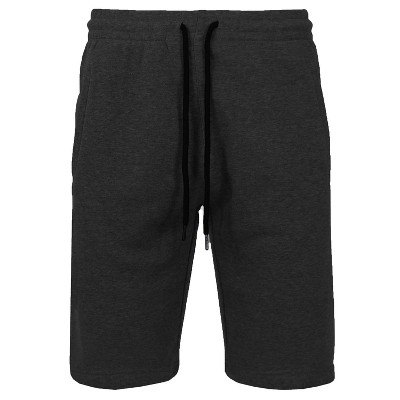 Galaxy By Harvic Men's Classic Jogger Lounge Shorts - Charcoal, Medium