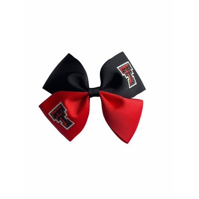 NCAA Texas Tech Red Raiders Glitter Pinwheel Hair Bow