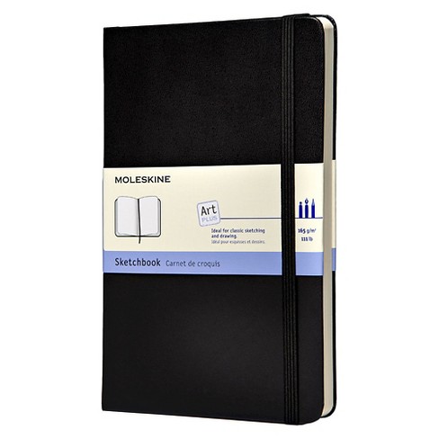 Moleskine Sketchbook 5x 8.25 - Black : Target