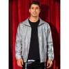INSPIRE CHIC Men's Metallic Long Sleeve Stand Collar Disco Shiny Jackets - 2 of 4