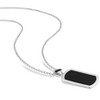 EVERLY JEWELRY | Sterling Silver 0.06 CT Black TW Diamond Fashion Pendant With Chain Black Rhodium Plated, 22-inch - 4 of 4