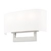 Livex Lighting Hayworth 3 - Light Wall Light in  Brushed Nickel - 4 of 4