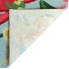 Homefires Blazing Birch Doormat, 22" x 34" – Hand-Hooked Polyester Rug with Autumn Birch Tree Design - 3 of 3