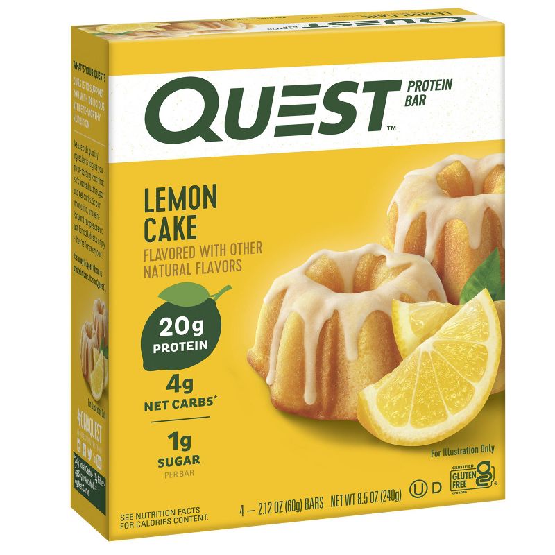 Quest Nutrition Protein Bar - Lemon Cake, 2 of 12