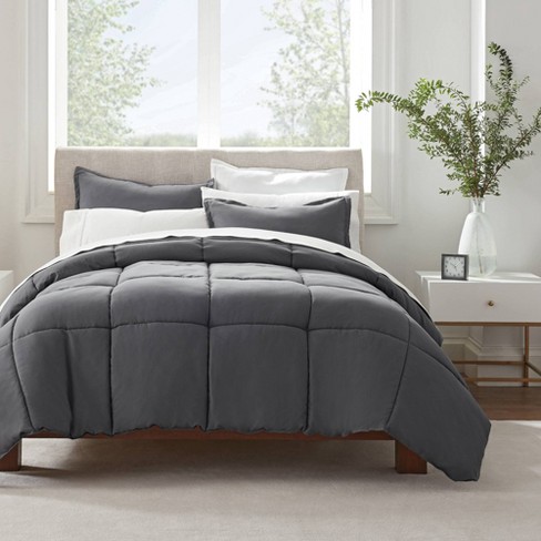 Gray store comforter target