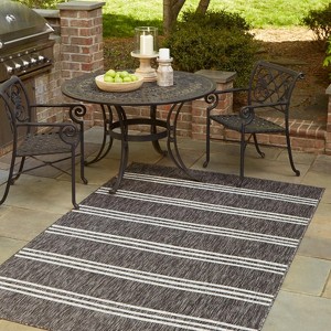 Jill Zarin Outdoor Anguilla Striped Woven Area Rug - 1 of 3