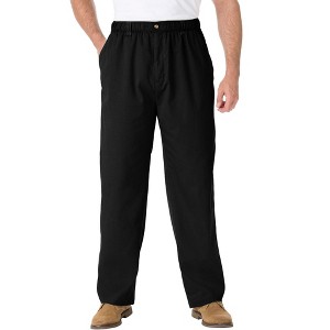 KingSize Men's Big & Tall Knockarounds Full-Elastic Waist Pants - 1 of 4