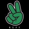 Men's NEFF Peace Sign Logo Green T-Shirt - 2 of 4