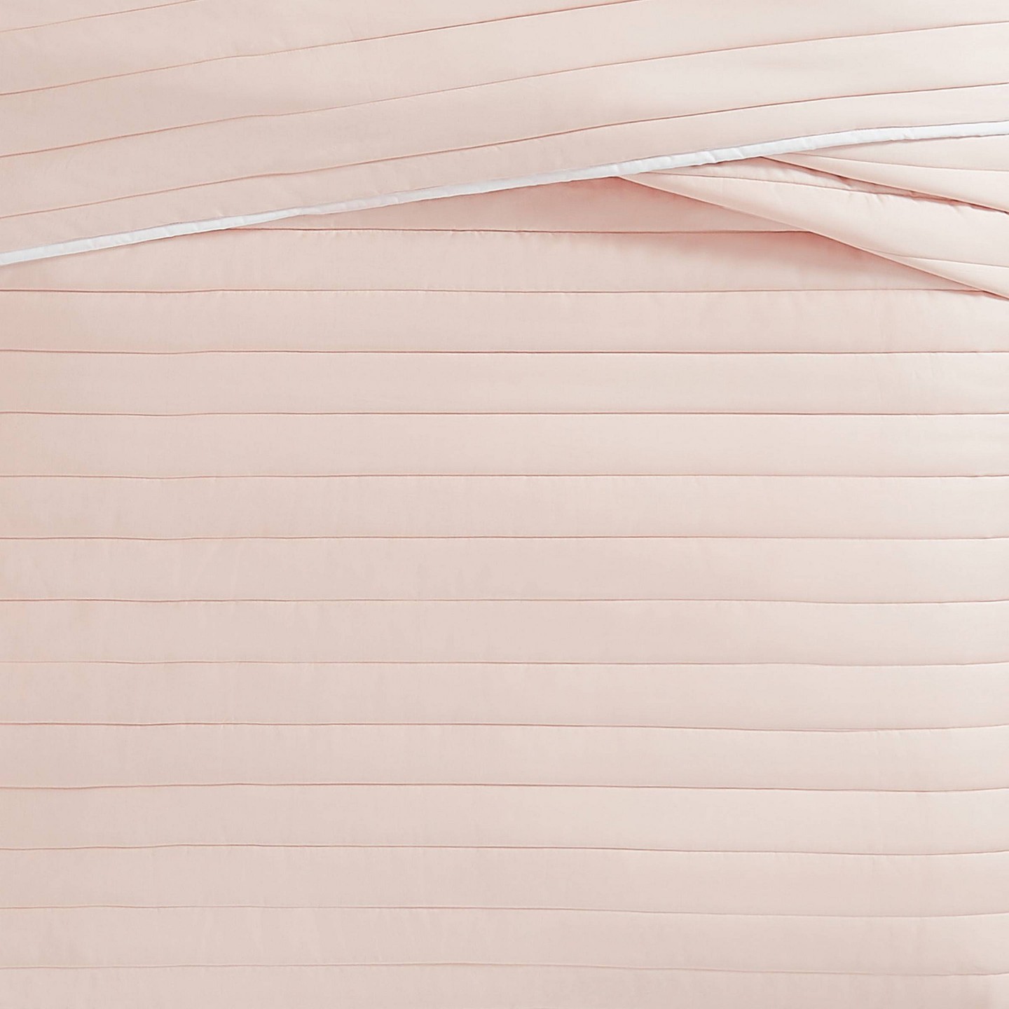 Комплект с покрывалом Christian Siriano 2pc Twin/Twin Extra Long Cotton Sateen Quilt Set Blush, цвет: Пудровый — фото 4