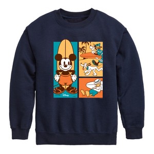 Boys' - Disney - Mickey & Friends Graphic Long Sleeve Fleece Sweatshirt - 1 of 4