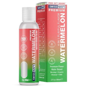 SWISS NAVY 4in1 Playful Personal Lubricant - Watermelon - 3oz - 1 of 4