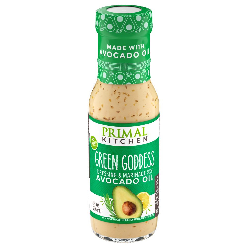 Primal Kitchen Dairy-Free Green Goddess Dressing with Avocado Oil - 8fl oz